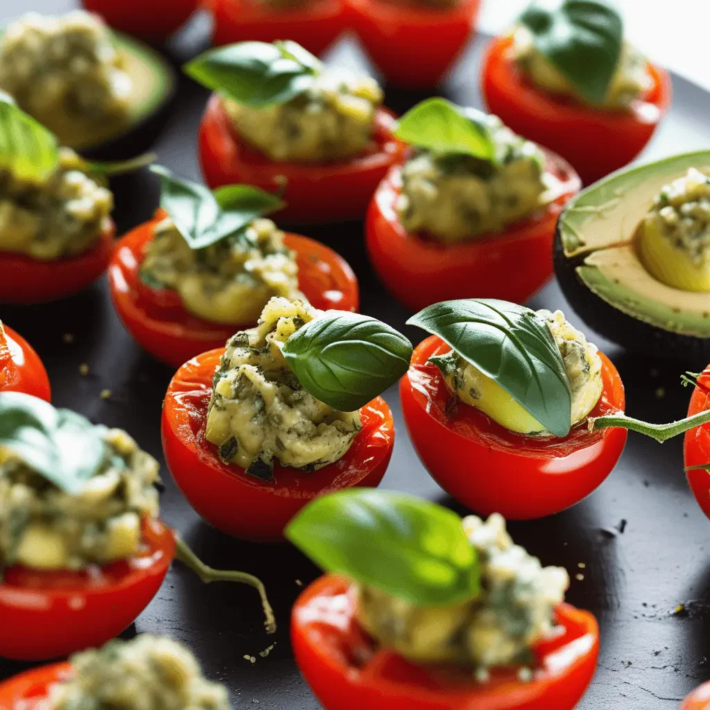 Avocado-Stuffed-Cherry-Tomatoes