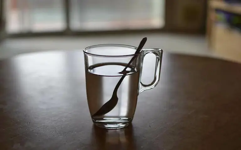 gargling with salt water